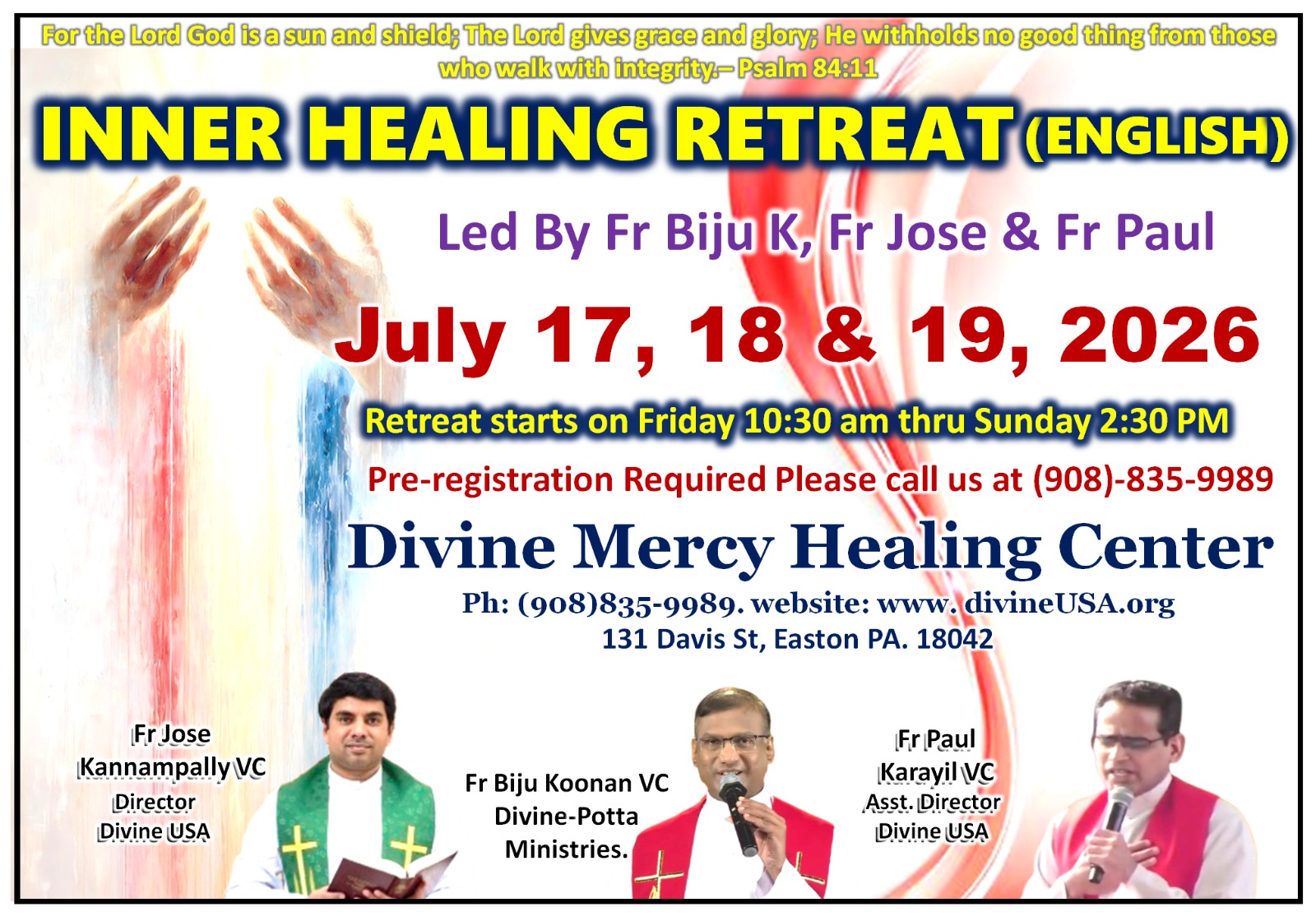 Divine NJ/PA/USA service flyer