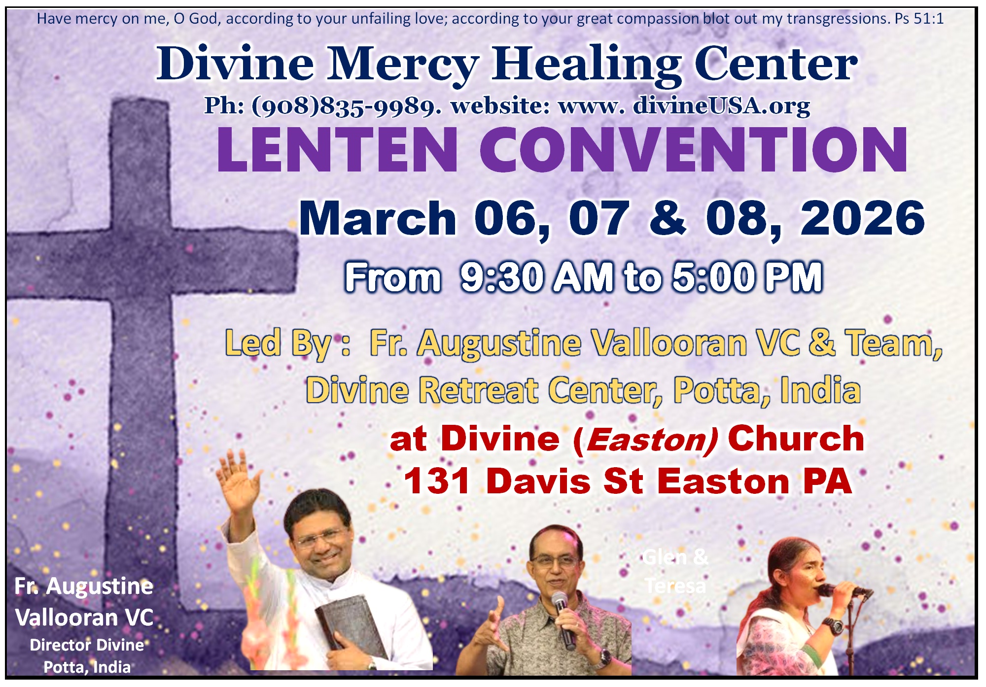 Divine NJ/PA/USA service flyer