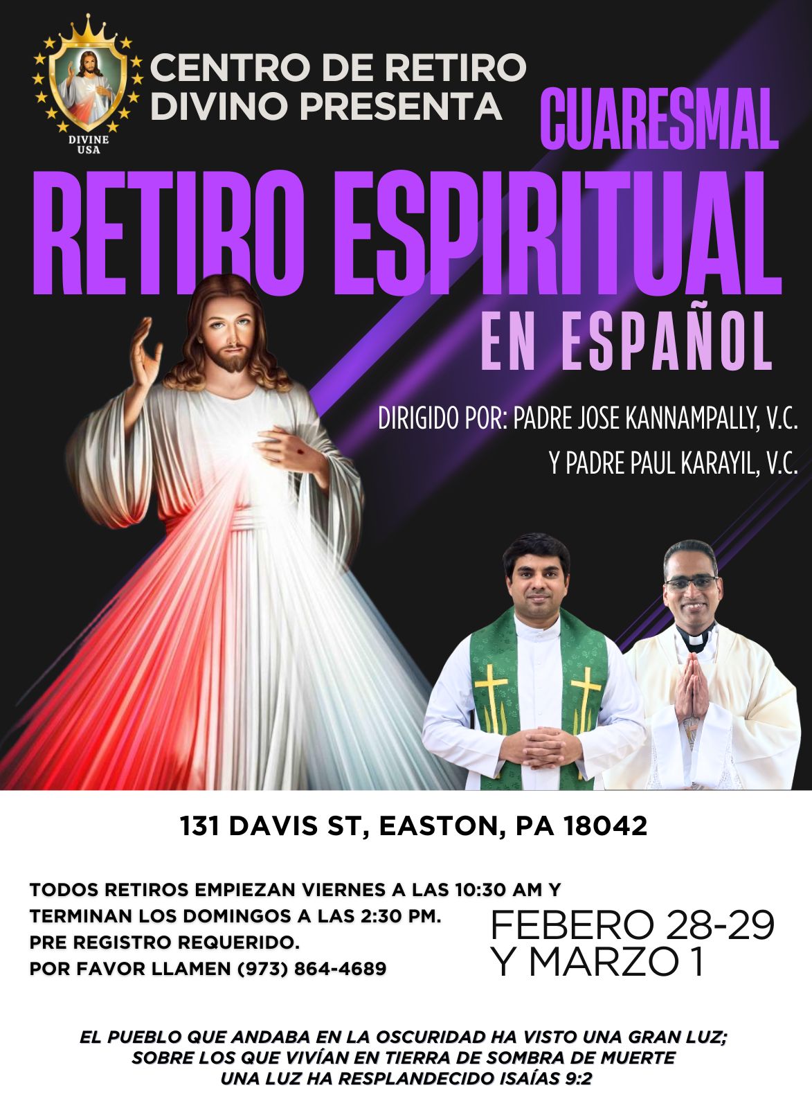 Divine NJ/PA/USA service flyer