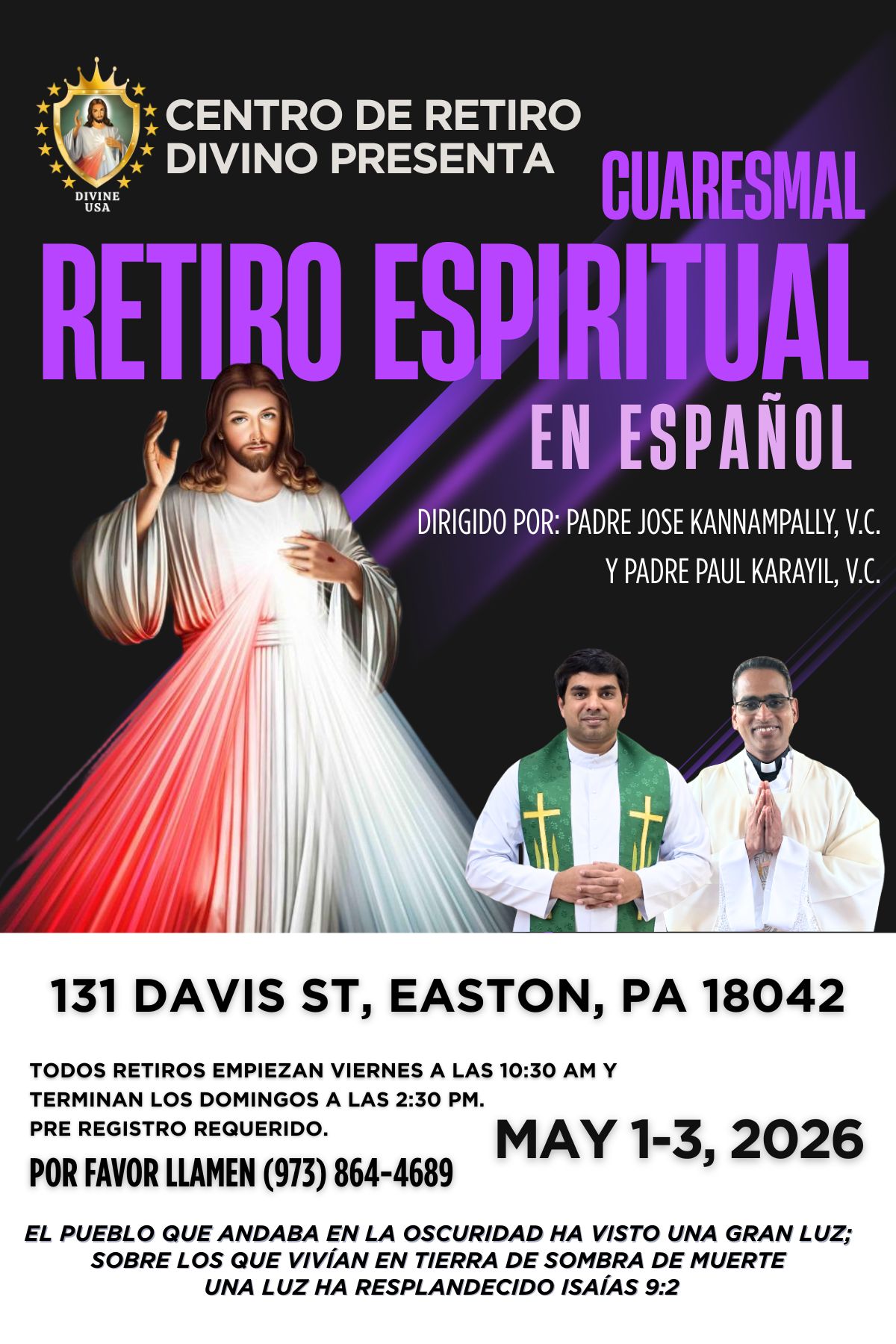 Divine NJ/PA/USA service flyer